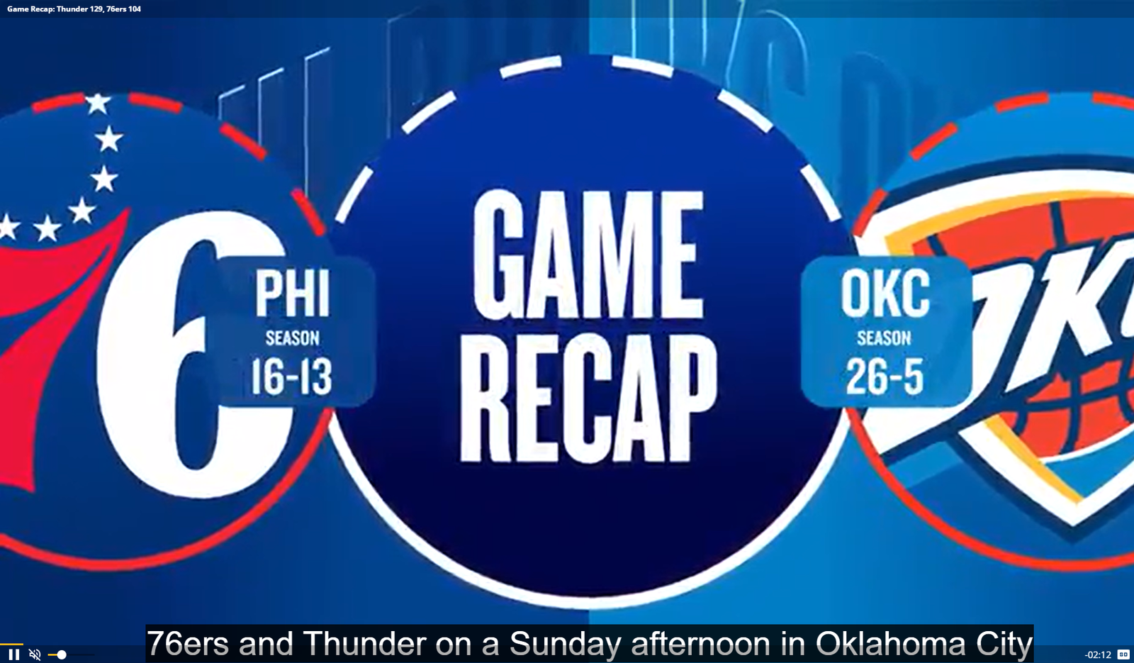 Sixers Face Tough Test in Oklahoma City Against Red-Hot Champion Thunder